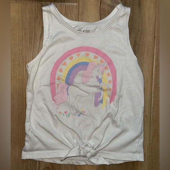 Magical Unicorn Kids Tank Top - White - Picture 1 of 2